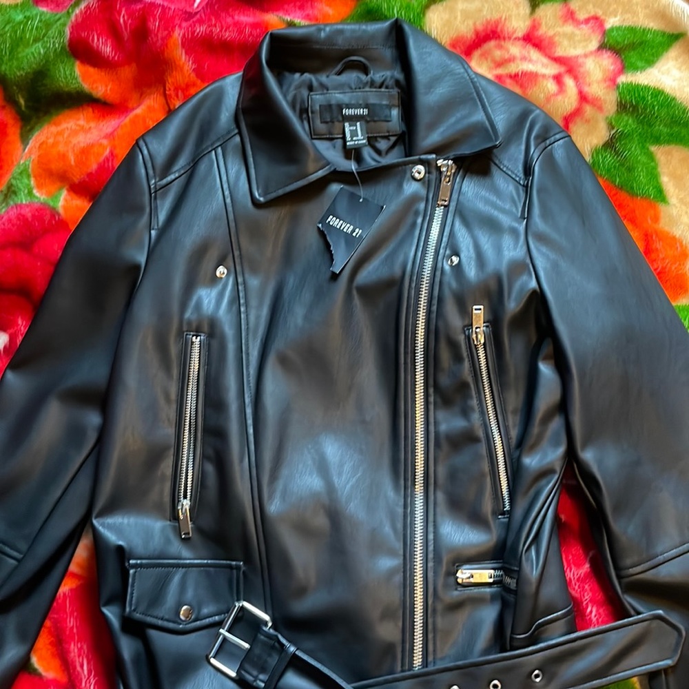 Pleather jacket